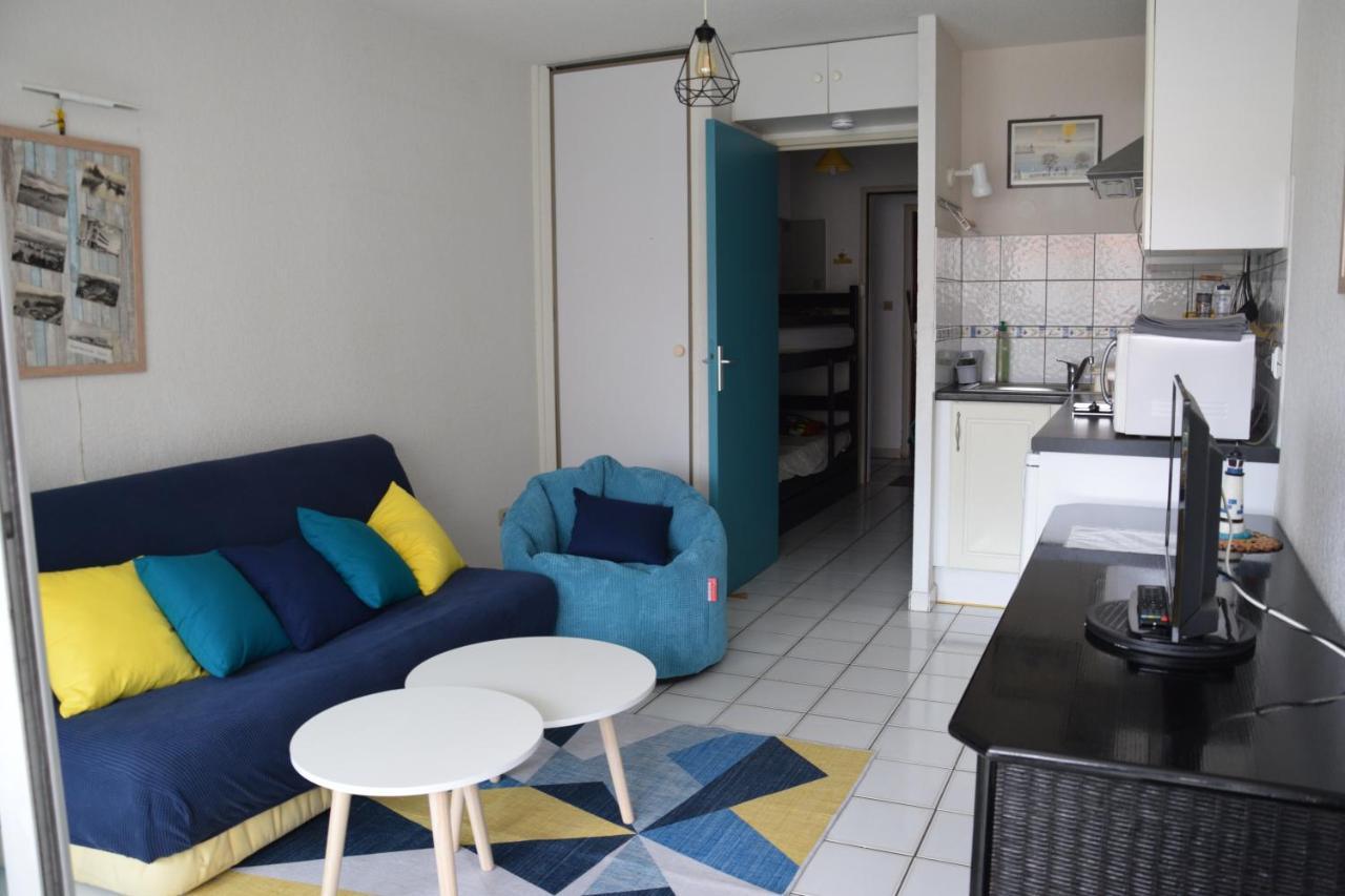 Argeles Plage Studio Piscine Park. Privatif Dans Res. Securisee المظهر الخارجي الصورة