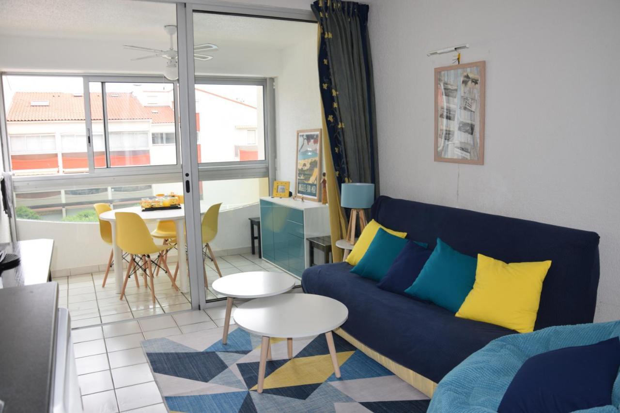 Argeles Plage Studio Piscine Park. Privatif Dans Res. Securisee المظهر الخارجي الصورة